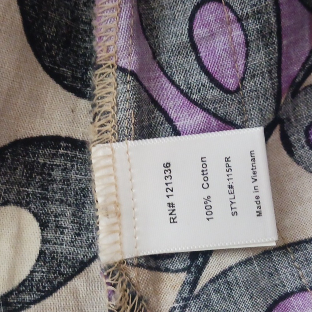 Scrub Top Bundle Vneck Short Sleeve Koi Cherokee Barco Brown Purple Sz S - Picture 9 of 10